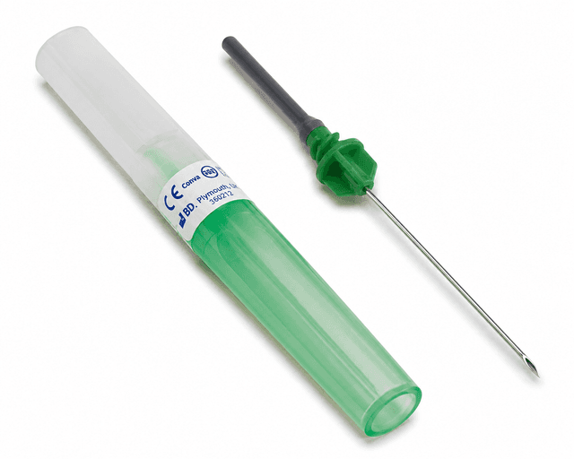 Aguja Convencional Multi Sample 21G x 1", CE, 1000 piezas