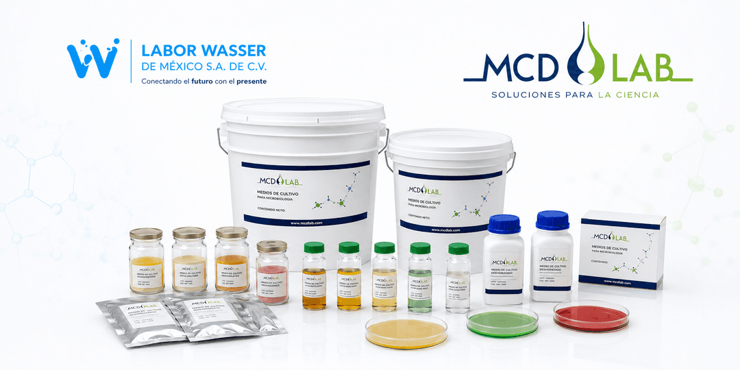 Agar CLED (cystine-lactose-electrolyte-deficient) Paquete con 10 Placas (Placa 90x15 mm) MCD LAB