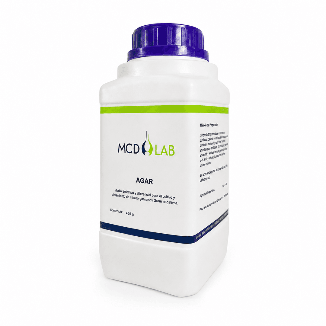 Agar Biggy (Bismuto Glucosa Glicina Levadura) Frasco de 450g MCD LAB