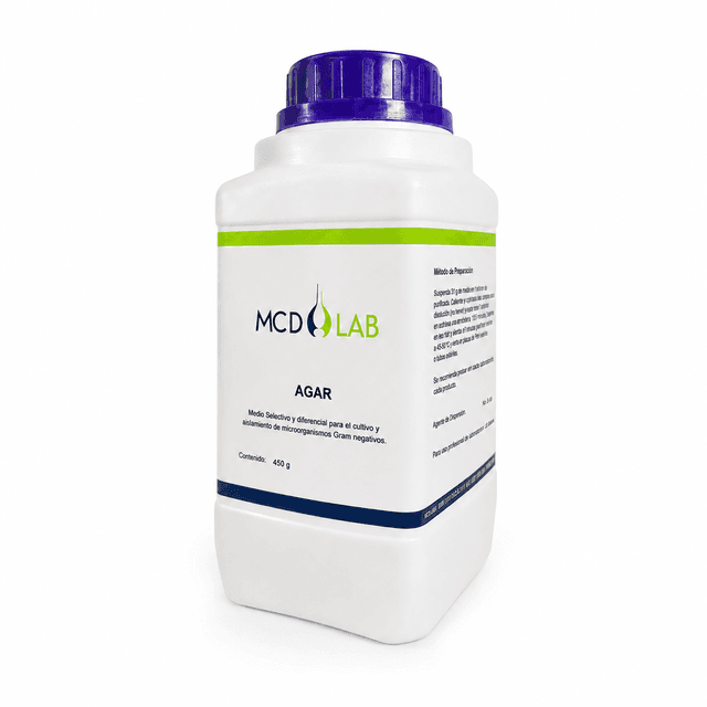 Agar Biggy (Bismuto Glucosa Glicina Levadura) Frasco de 500g MCD LAB
