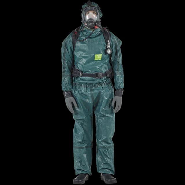 ALPHATEC 684000 REAR ENTRY LVL B SUIT NEOPRENE FACE SEAL ATTCHED GLOVE SIZE 2XL