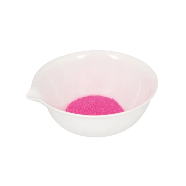 Basin Evaporating, Cap. 70ml, outer dia 75mm, Porcelain, round form with spout