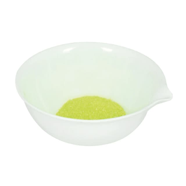 Basin Evaporating, Cap. 525ml, outer dia 162mm, Porcelain, round form with spout
