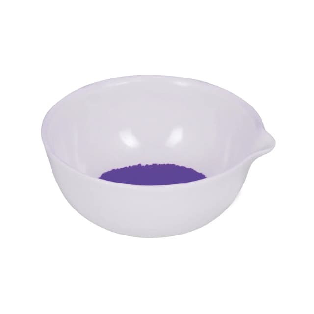 Basin Evaporating, Cap. 450ml, outer dia 125mm, Porcelain, deep form with spout