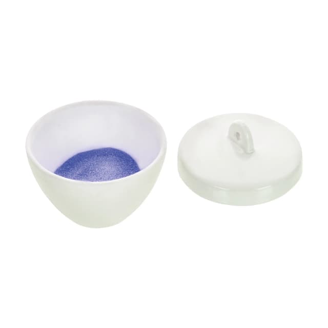 Crucible 30ml., Porcelain, Squat