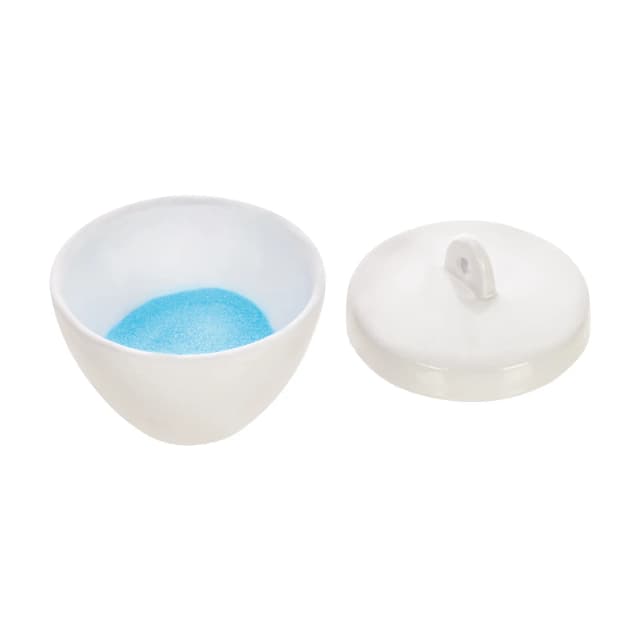 Crucible 250ml., Porcelain, Squat