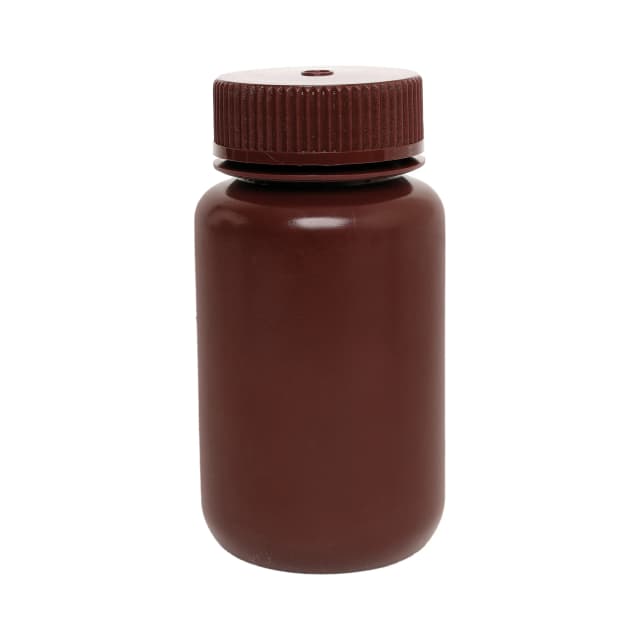 Reagent Botles, Wide Mouth - HDPE Amber,Capacity 125ml