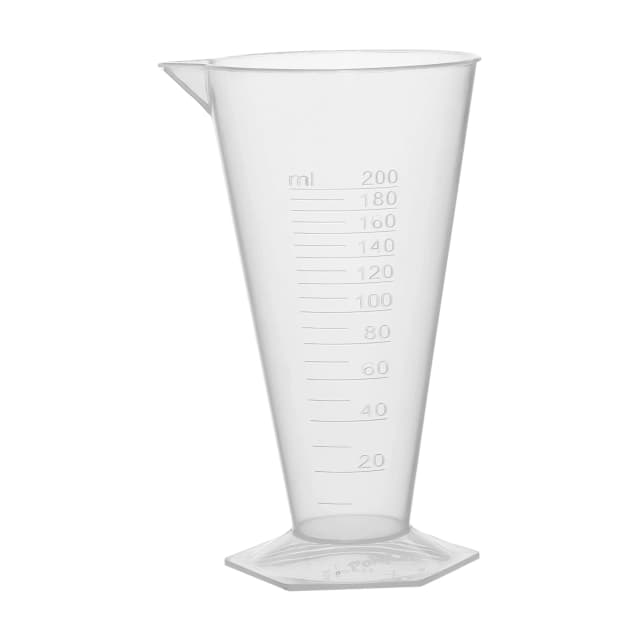 Conical Measures, hex. base, 50 x 2ml.