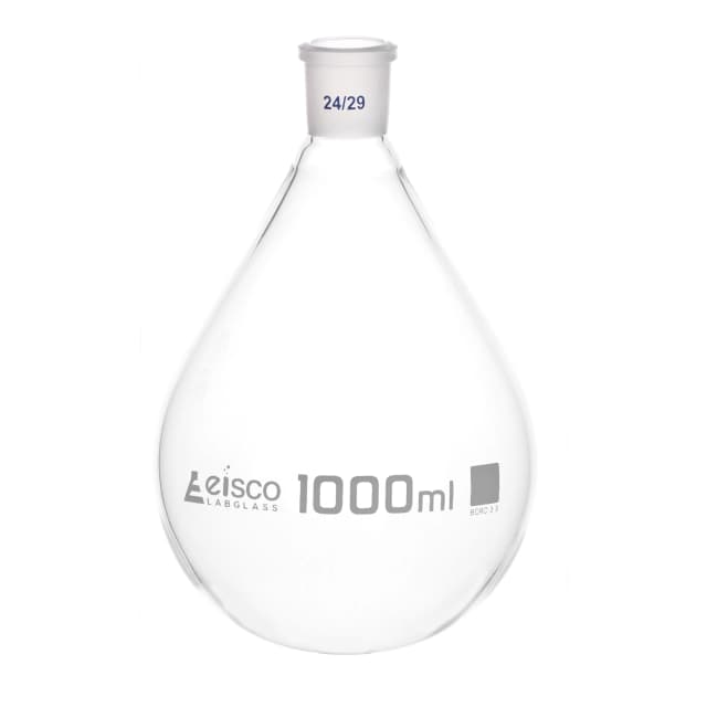 Flask Evaporating, cap. 1000ml., socket size 24/29