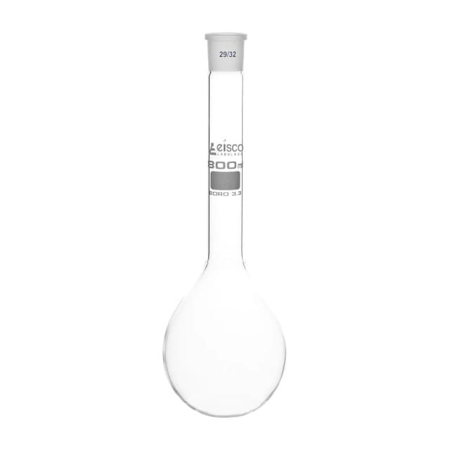 Flask Kjedahl, cap. 800ml., socket size 29/32