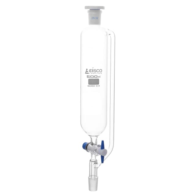 Funnel Dropping-Cylindrical -Pressure Equalising Glass Stopcock  Un-Graduated 100 ml Socket Size 29/32