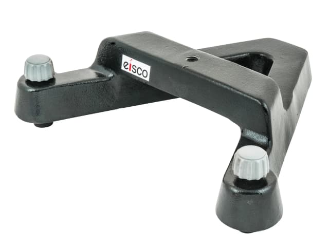 Base Retort Stand 'A' Shape with Levelling Screws, weight 4.5kg, side 25cm.