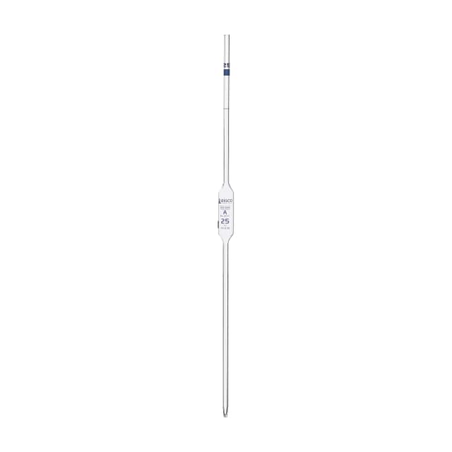 Pipette class 'A' 5ml with Individual work certificate,Borosilicate glass, Blue Printing bulb form, Blue printing.