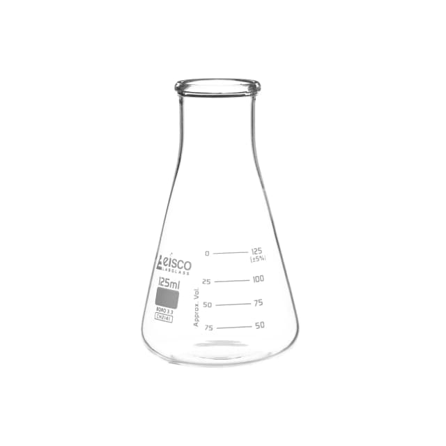 Flasks - Conical Erlenmeyer with Wide Neck, ASTM 125ml
