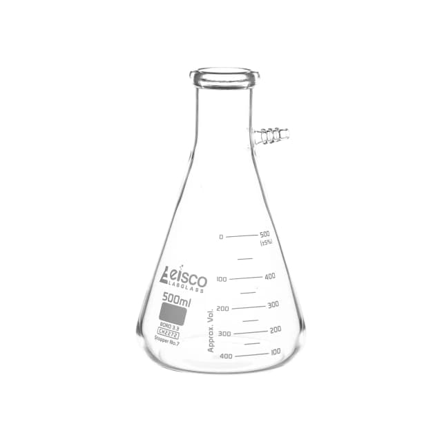 Flasks - Filtering with Glass Connector, ASTM,Capacity 500ml