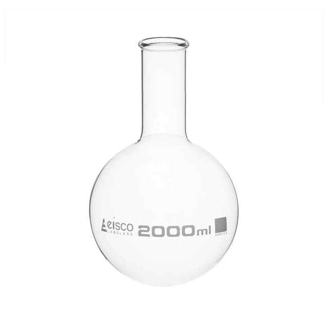 Flask-Boiling Round Bottom Long Neck ASTM 2000ml