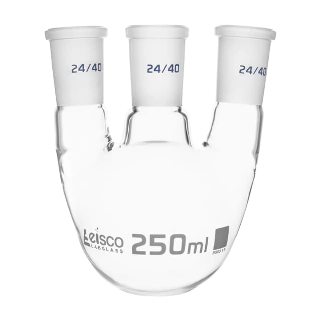 Flasks - Distilling Round Bottom with Three Necks,Parallel - ASTM,Capacity 5000ml,24/40,24/40