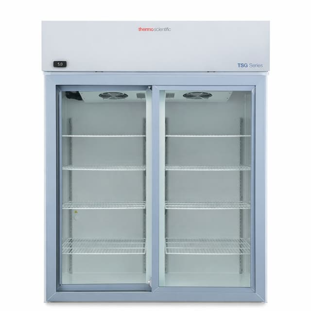 Refrigerador de laboratorio TSG 45 pies³ / 1274 L, punto de ajuste 5°C, puertas corredizas de vidrio, 208-230V 50/60Hz, NEMA 6-15 THERMO FISHER SCIENTIFIC
