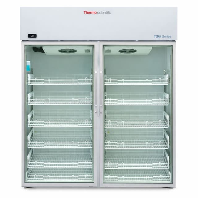 Refrigerador farmacéutico TSG 50 pies³/1416 L NSF 456, punto de ajuste 5 °C, puertas de vidrio dobles, 208-230 V 50/60 Hz, NEMA 6-15 THERMO FISHER SCIENTIFICI