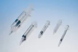 SYRINGE, 2ML  ALL PP/PE  PK/25