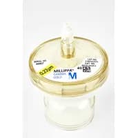 MILLIPAK 4 0.22UM NPT/HB. Unidad de filtración millipak-40 0.22 uM NPT filtro de membrana estéril de 0.22 M para agua sin partículas y libre de bacterias en el punto de dispensación /2 piezas