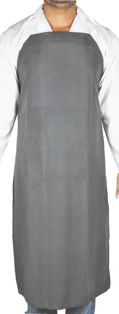 Rubberised Apron-Black Small