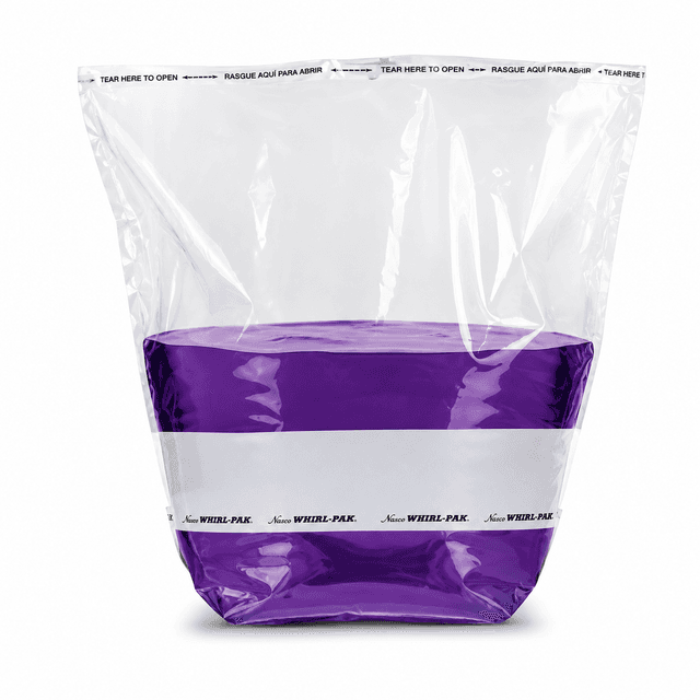 BOLSA WHIRL-PAK 138OZ (4080ML) 38X38CM VERTICAL ESTERIL C/100 PZAS. NASCO