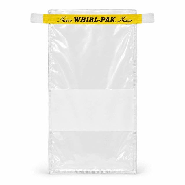 BOLSA WHIRL-PAK 18OZ (532ML) 11.5X23 CM C/AREA P/ESCRITURA C/500 PZAS. NASCO