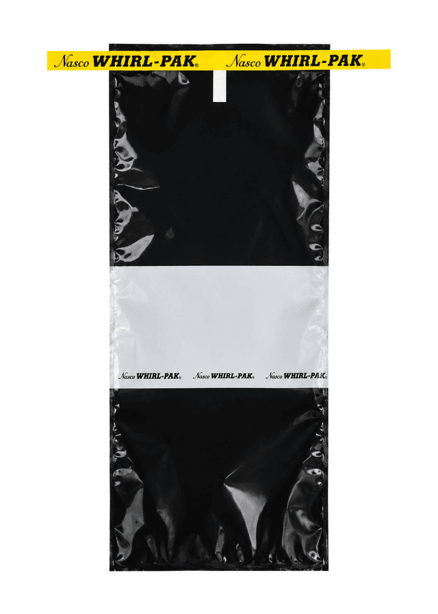 BOLSA WHIRL-PAK 18OZ (532ML) 11.5X23CM COLOR NEGRO C/500 PIEZAS NASCO