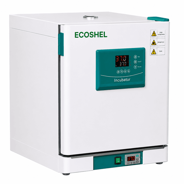 ECOSHEL Horno/incubadora Capacidad De 43 litros Incubadora:T.A.+5°C a 80°C Horno: 80°C a 250°C