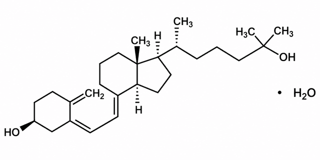 USP Calcifediol United States Pharmacopeia Reference Standard Vial de 75 mg