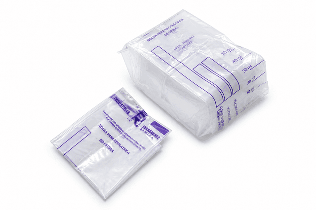 Bolsa Recolectora de Orina para Urocultivo (Niño) 100 pzas. estériles INDUSTRIAS RUISÁNCHEZ