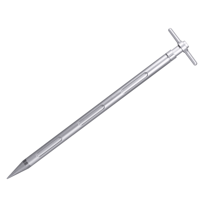 Burkle. Muestreador Multicapa de Aluminio Bürkle de 55 cm | 3 Aperturas, 70 mL | Para Polvos, Granos y Granulados | Cat. 5317-2055