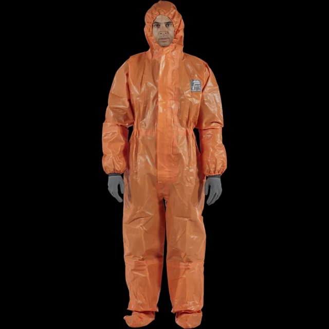 ALPHATEC 685000 TAPED HOODED SOCK COVERALL SIZE M