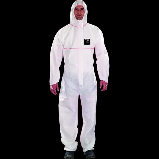 681500PLUSFR SERGED HOODED COVERALL SIZE XL
