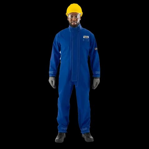 ALPHATEC 66677 COVERALL BLUE NOMEX SIZE XL