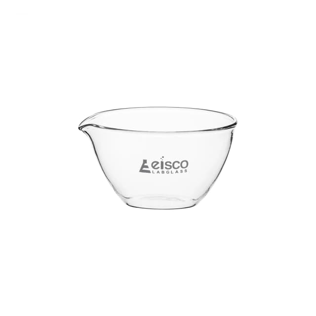 Capsula de evaporación de 100 ml, fondo plano, vidrio de borosilicato, Eisco Labs