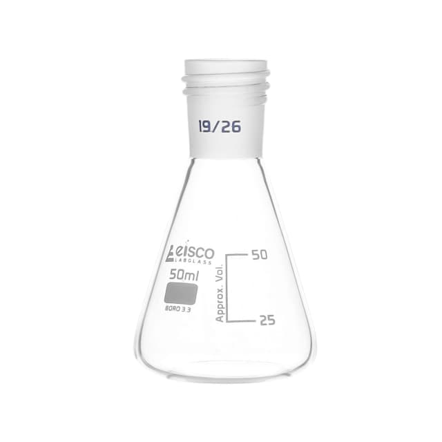 Flask Erlenmeyer -Screw Thread 50 ml Socket 19/26