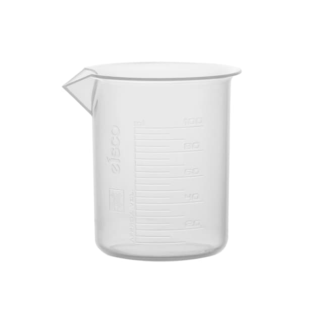 Beaker - Euro Design, Polypropylene, 100 x 5ml.