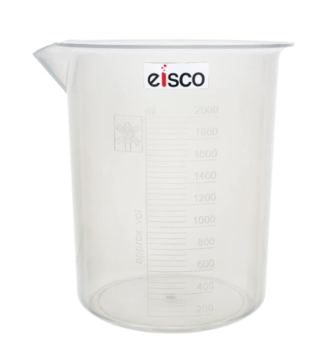 Beaker - Euro Design, Polypropylene, 2000 x 50ml.