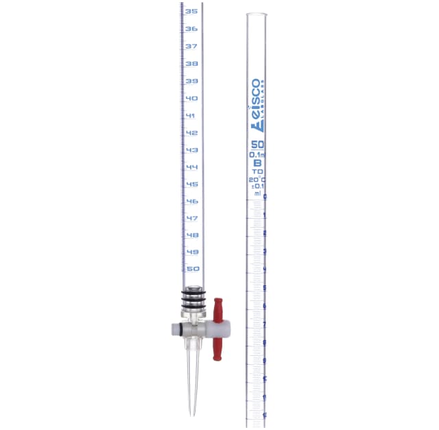 Burettes - Acrylic Capacity ml-50 Sub. Div. ml-0.10 Tolerance ± ml-0.10