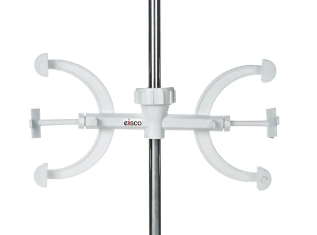 Burette Clamp - Double, Polypropylene