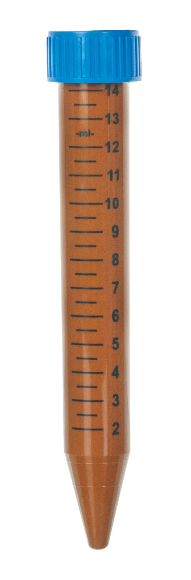 Centrifuge Tube 50ml, Conical, PP, Amber