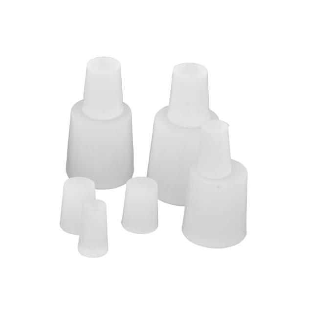 Silicon Rubber Cork-Translucent, bottom 21mm, top 24mm, length 28mm