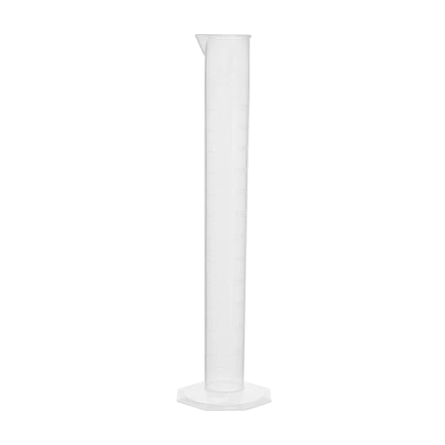 Cylinder Measuring Graduated-Octagonal base, cap. 250ml, Class B,Polypropylene