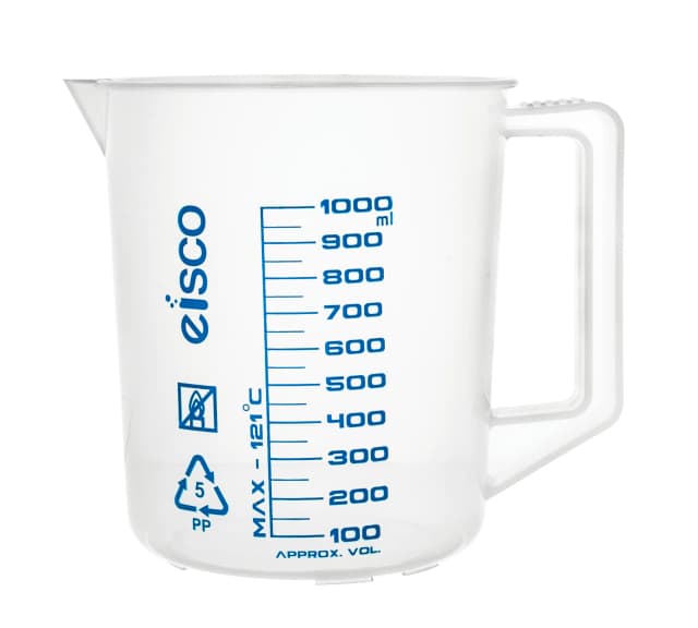 Measuring Jug-Screen Printed, 2000ml, Polypropylene