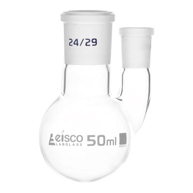 Flask Distilling Round Botton with joint 50ml 24/29, 14/23