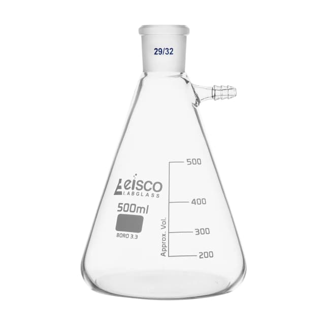 Flask Filtering Buchner, cap. 500ml, Socket 29/32
