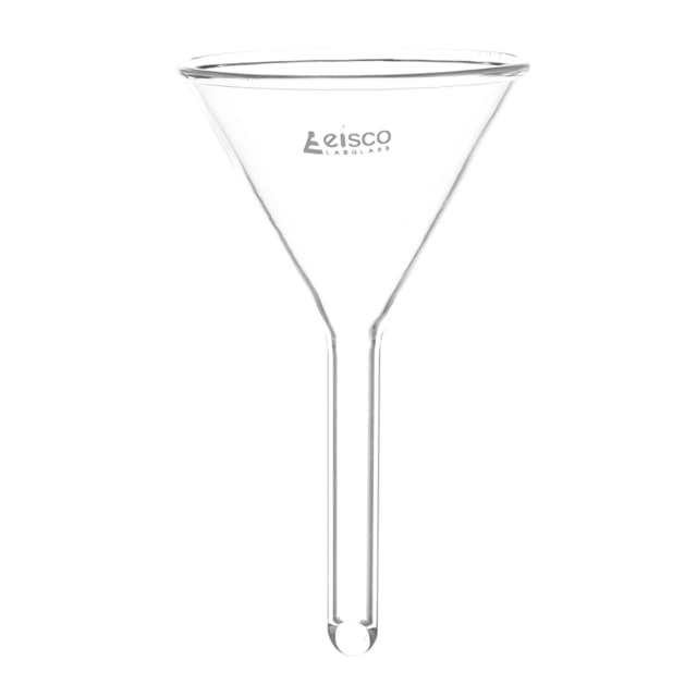 Funnel Filter 65mm, Borosilicate glass, plain at 60° angle