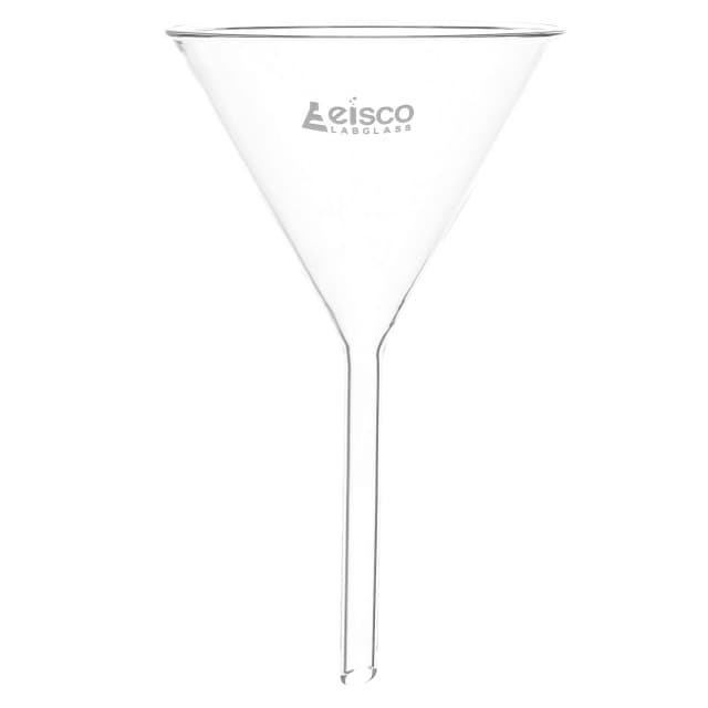Funnel Filter 90mm, Borosilicate glass, plain at 60° angle